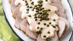 Vitel toné is one of the traditional Christmas foods in Argentina. Vitel toné is one of the traditional Christmas foods in Argentina.