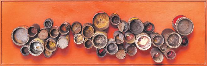 Wells. La muestra de Maman reúne la obra de un artista que, según Luis Felipe Noé, fue “el primer pintor en la Argentina que sintió la necesidad de recurrir al espacio real, invadiéndolo”.