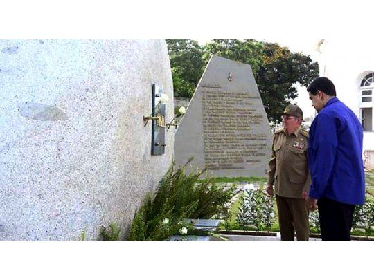 Nicolás Maduro y Raúl Castro.