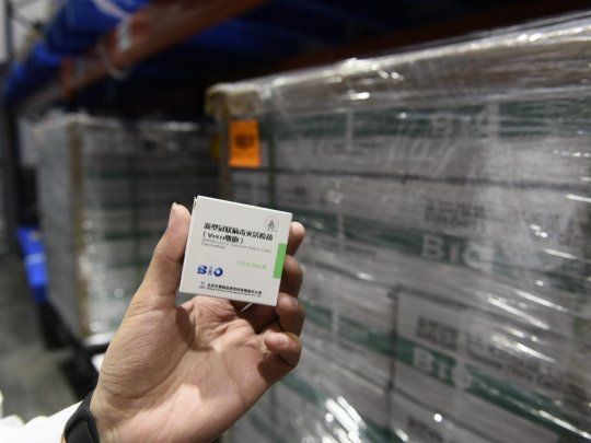 1,1 millón de vacunas Sinopharm llegaron al país, permitirá comenzar con el esquema de vacunación para niños y niñas.