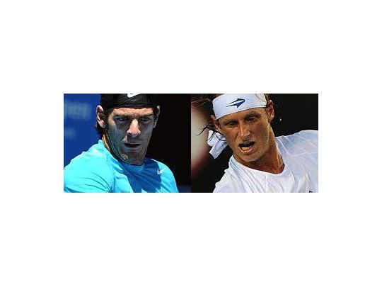 Del Potro y Nalbandian se metieron en segunda ronda en Australia.