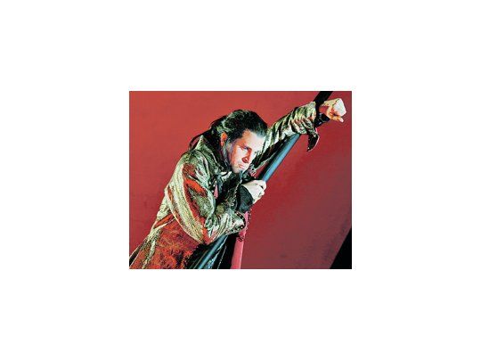 Luca Pisaroni como Maometto II, en la ópera de Rossini que integró la programación del festival 2012 en la Opera de Santa Fe.