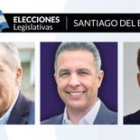 Elías Suárez, Ítalo Cioccolani y Alejandro Parnás, los principales aspirantes a la gobernación de Santiago del Estero.   Elías Suárez, Ítalo Cioccolani y Alejandro Parnás, los principales aspirantes a la gobernación de Santiago del Estero.