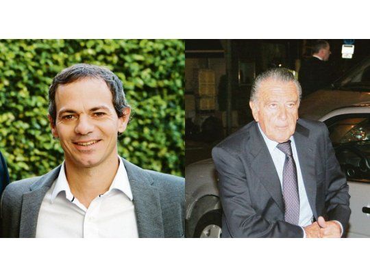 Lucas Llach y Eduardo Eurnekian.
