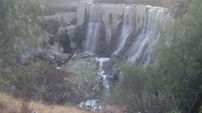 Las bellas cascadas del Río Alsaseca.