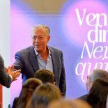 El gobernador Rolando Figueroa durante la presentación del calendario 2026. El gobernador Rolando Figueroa durante la presentación del calendario 2026.