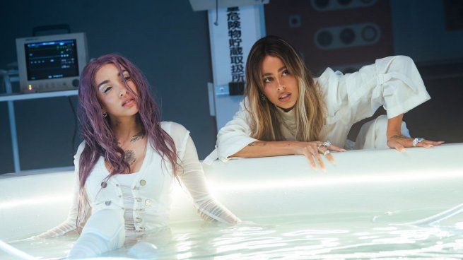 María Becerra and Tini presented “Until I fall in love”, their new song together