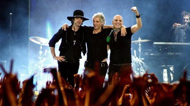 Soda Stereo durante su gira de 2007.
