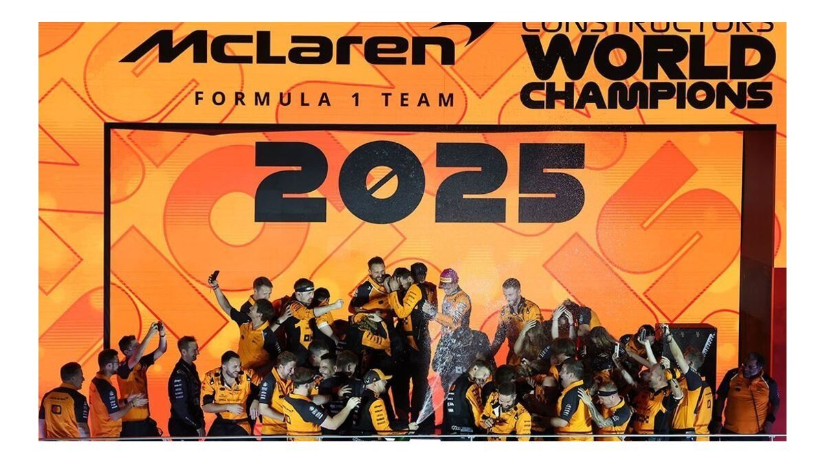 McLaren stayed with the Formula 1 Constructor Championship for the second consecutive time