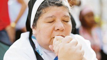 VÍCTIMAS. Las mujeres que integran la Iglesia lograron sacar a la luz los abusos sexuales a los que son sometidas.