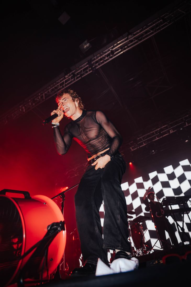 The American Pop Rock band appeared within the framework of their tour The American Pop Rock band appeared within the framework of their tour