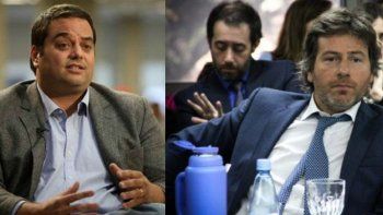 Jorge Triaca y Juan Bautista Mahíques.