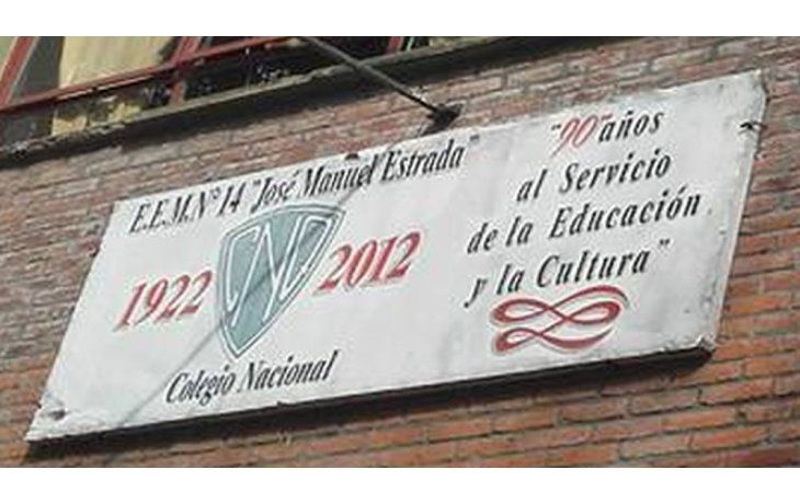 El imputado fue acusado de intimidación pública (Foto Facebook Cooperadora Colegio Nacional de Quilmes José Manuel Estrada)