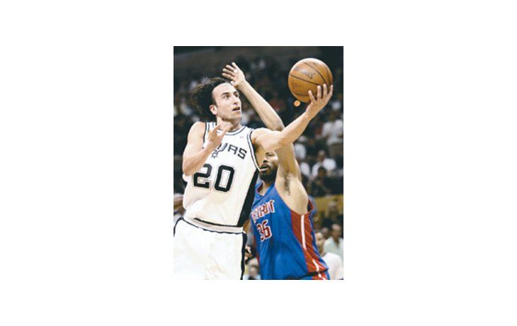 ámbito.com | Emanuel Ginóbili. Por ahora se venden más camisetas N° 20 en San Antonio que en la Argentina, pero esto va camino a revertirse. Sobre todo si lo eligen MVP de las finales.