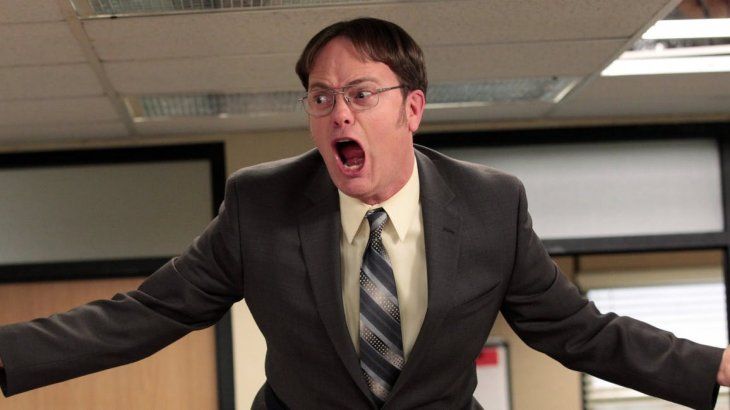 Rainn Wilson  interpreta a Dwight Schrute