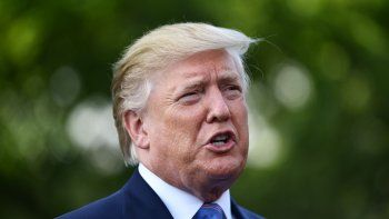 El presidente de EEUU, Donald Trump.