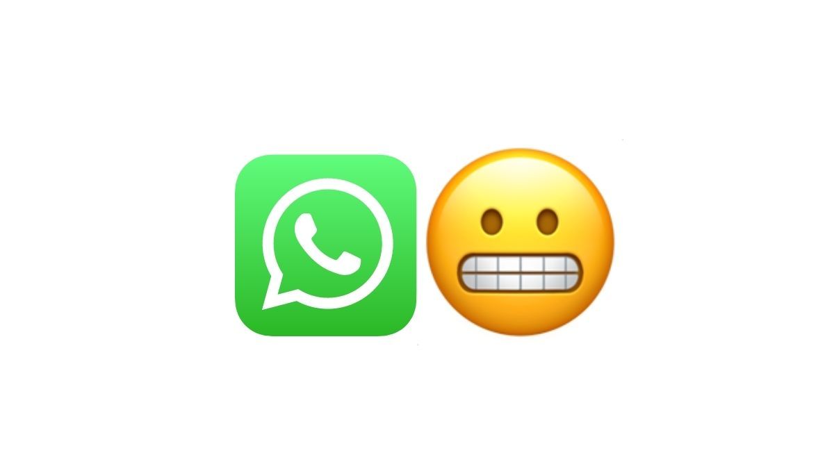 WhatsApp qu significa el emoji de la cara con dientes apretados