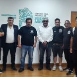Una delegación del SUTNA se reunió con el ministro de Trabajo bonaerense, Walter Correa. Una delegación del SUTNA se reunió con el ministro de Trabajo bonaerense, Walter Correa.