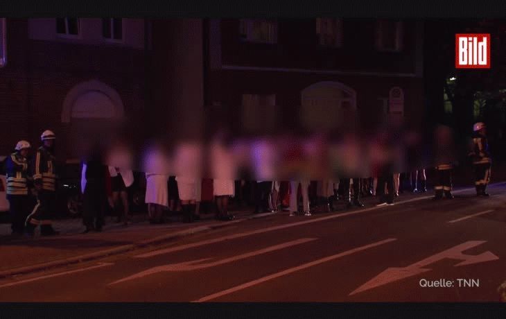 Fiesta swinger terminó con 300 evacuados en Alemania