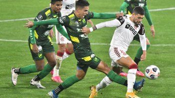 Defensa y Justicia no pudo con Flamengo a pesar de la propuesta ofensiva.