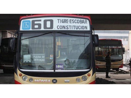 Sorpresivo paro por tiempo indeterminado en la línea 60