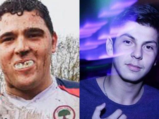 Lucas Pertossi y Ayrton Viollaz 