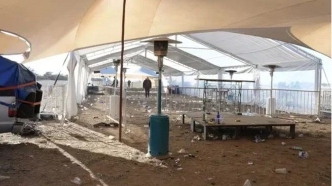 El predio donde se realizó la fiesta clandestina en Córdona fue totalmente desarticulado