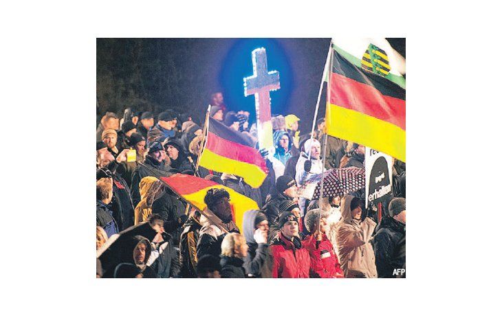 ámbito.com | Llama la atención el carácter cada vez más multitudinario de las manifestaciones islamofóbicas en Dresde (Alemania), un hecho que disparó una fuerte reacción social en contrario, de la que se hacen eco medios de comunicación y colectivos de artistas e int