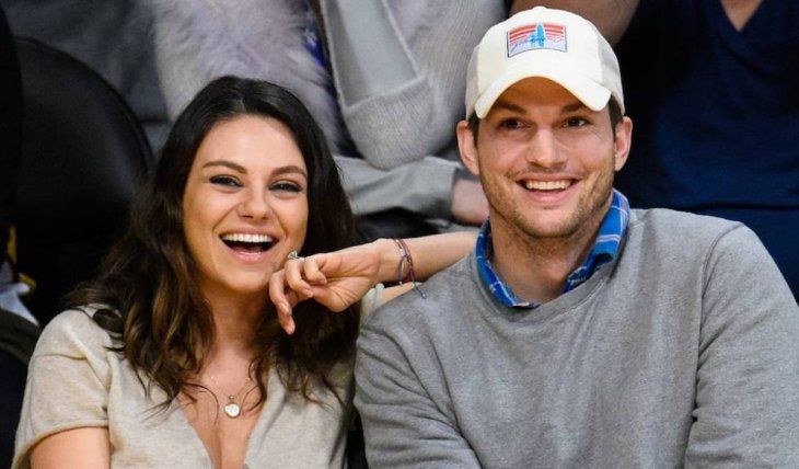 Mila Kunis and Ashton Kutcher.