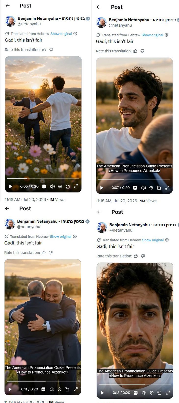 La campaña sucia de Netanyahu ara conservar el poder, rompe todos los límites.