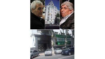 Antonio Caló y Hugo Moyano mantienen una disputa por la posesión del edificio de la CGT de la calle Azopardo 802.