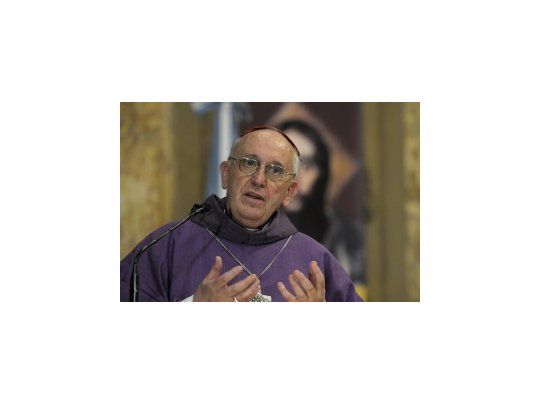 El cardenal primado de Argentina, Jorge Bergoglio.
