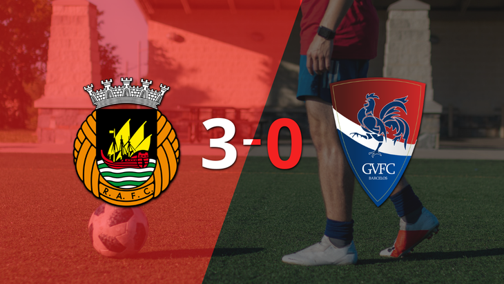 Rio Ave fue contundente y goleó 3-0 a Gil Vicente