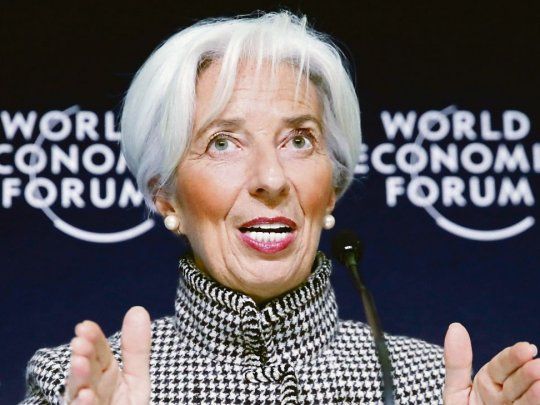 diagnóstico. No hay una recesión global a la vuelta de la esquina, dijo Christine Lagarde, pero advirtió riesgos.