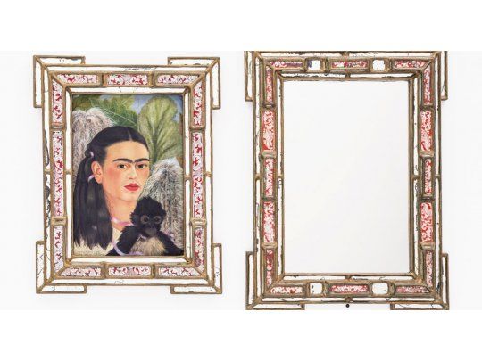 Emblema. “Frida y el espejo (Fulang Chang y yo)” fue prestado por el Moma de Nueva York para la muestra “México moderno. Vanguardia y revolución”, que se realiza en el Malba hasta febrero.