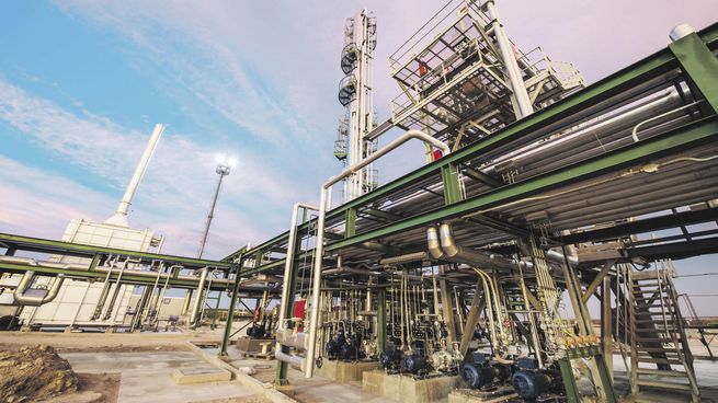 avance. Las obras en la refinería de La Pampa tienen 40% de ejecución.
