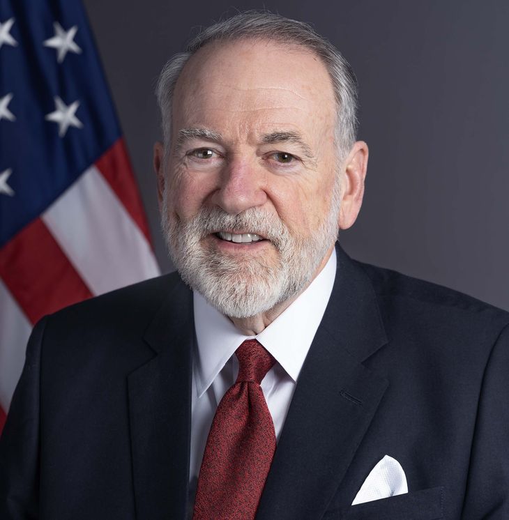 El embajador de los EE.UU. en Israel, Mike Huckabbe. Niega la existencia de: “una cosa como Palestina” El embajador de los EE.UU. en Israel, Mike Huckabbe. Niega la existencia de: “una cosa como Palestina”