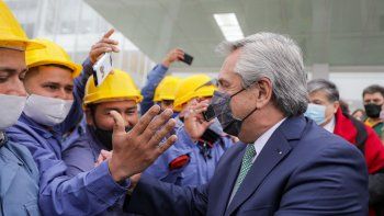 Alberto Fernández retomó la campaña electoral en territorio bonaerense.