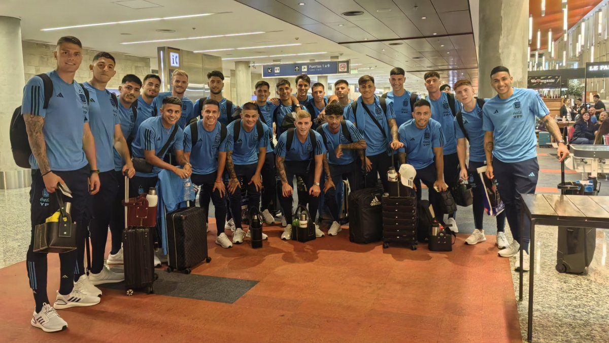 Argentina Debuts Against Paraguay At The Beginning Of The Route To The   Sub 23jpg 