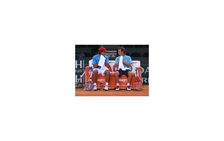 Nalbandian y Schwank se perfilan como la pareja para el tercer partido de la final ante España.