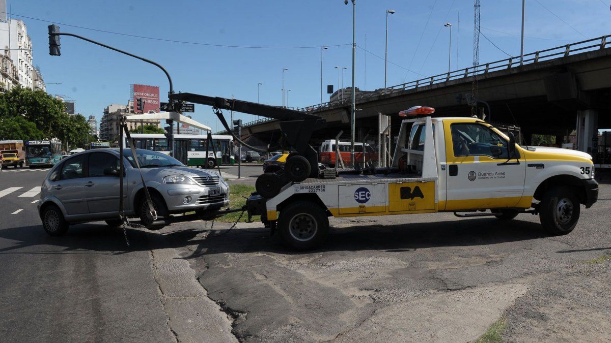 The mandatory procedure must be carried out to solve a fine for vehicle retention