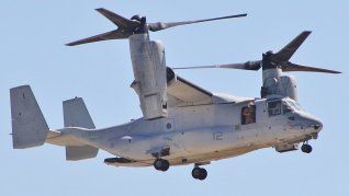 Los Osprey combinan funciones de avión y helicóptero.