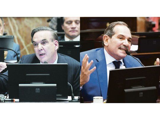 Miguel Pichetto y José Alperovich.