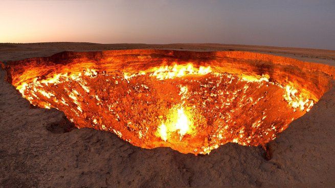 Conocido como La Puerta del infierno