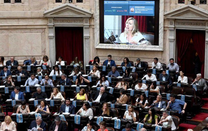 Debate por la reforma provisional en la Cámara de Diputados.&nbsp;