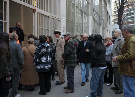 Postales de las elecciones porteñas.
