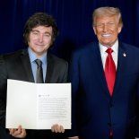 Javier Milei y Donald Trump compartirán espacio en el Foro Económico de Davos. Javier Milei y Donald Trump compartirán espacio en el Foro Económico de Davos.