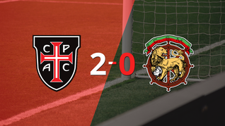 casa pia gana 2-0 a maritimo con doblete de felippe cardoso