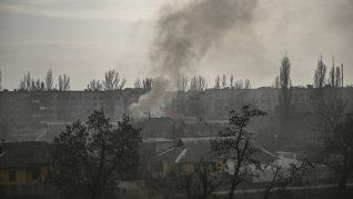 Rusia bombardó nuevamente Kiev.
