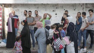 Los primeros evacuados salieron del territorio de la Franja de Gaza.
